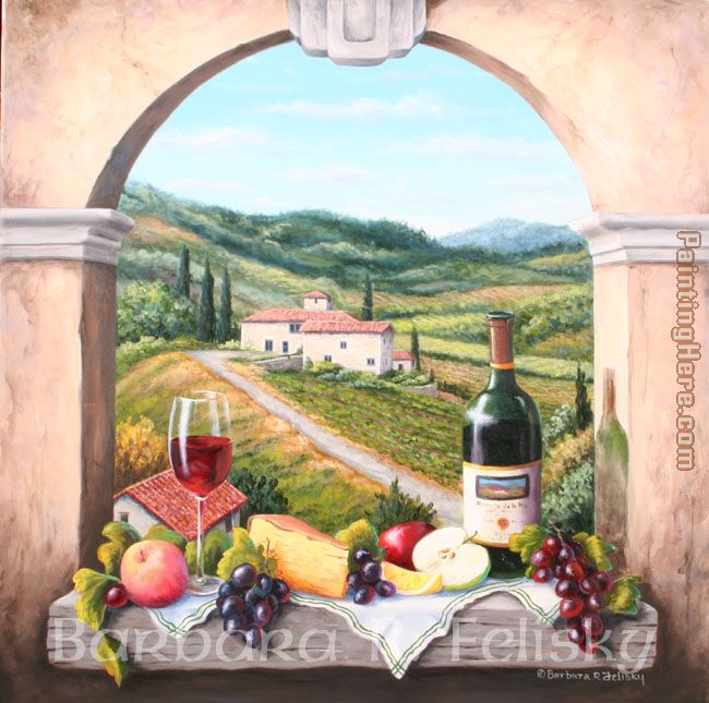Scene With The Vinyard Road